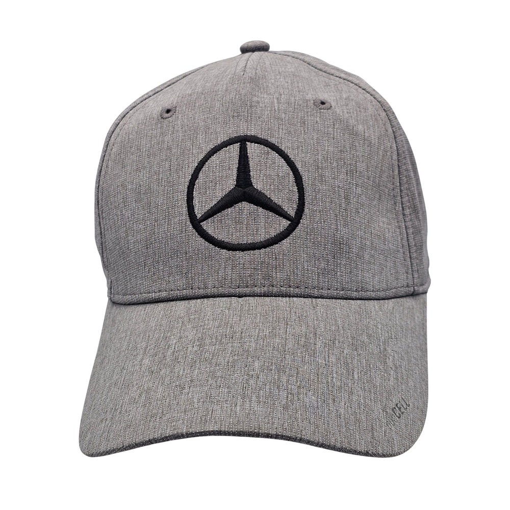 Puma‎ Golf Mercedes Benz Hat Gray Heathered DryCell Adjustable Performance Golf